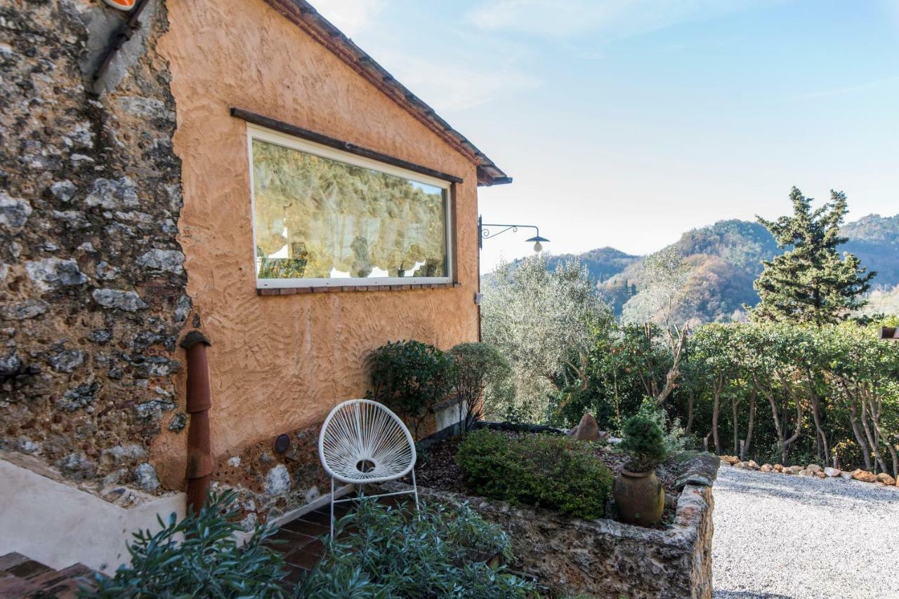 Charming Farmhouse In The Hills, Private Pool, Sea View, Dream Panorama Camaiore Exteriör bild