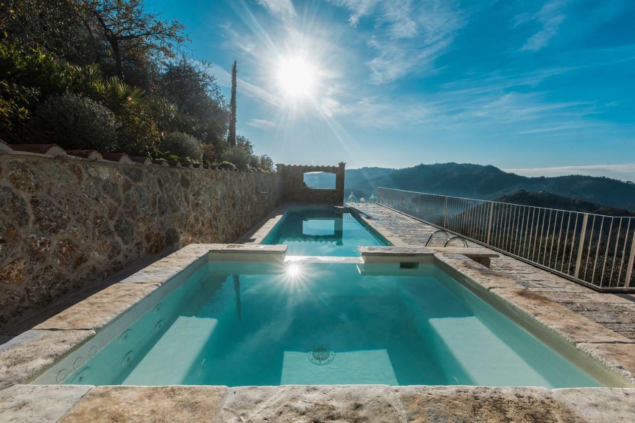 Charming Farmhouse In The Hills, Private Pool, Sea View, Dream Panorama Camaiore Exteriör bild
