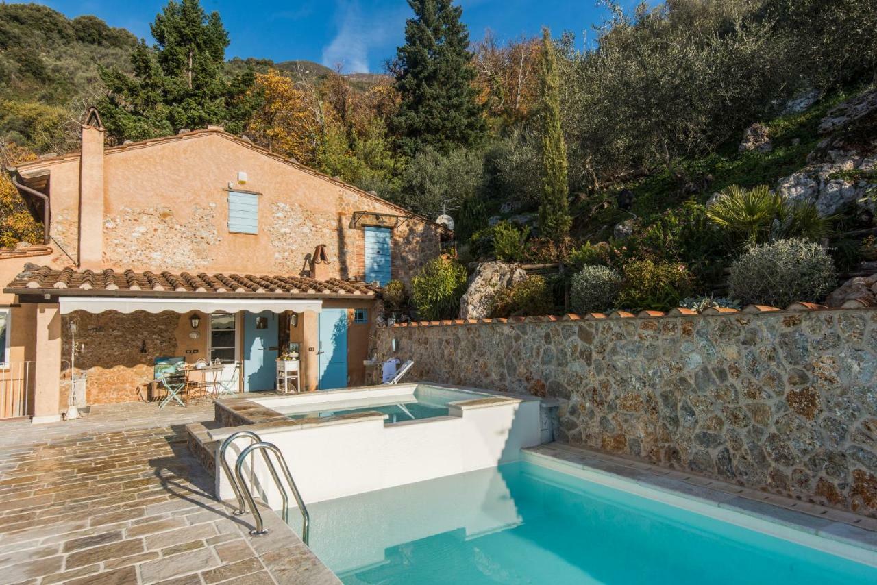 Charming Farmhouse In The Hills, Private Pool, Sea View, Dream Panorama Camaiore Exteriör bild