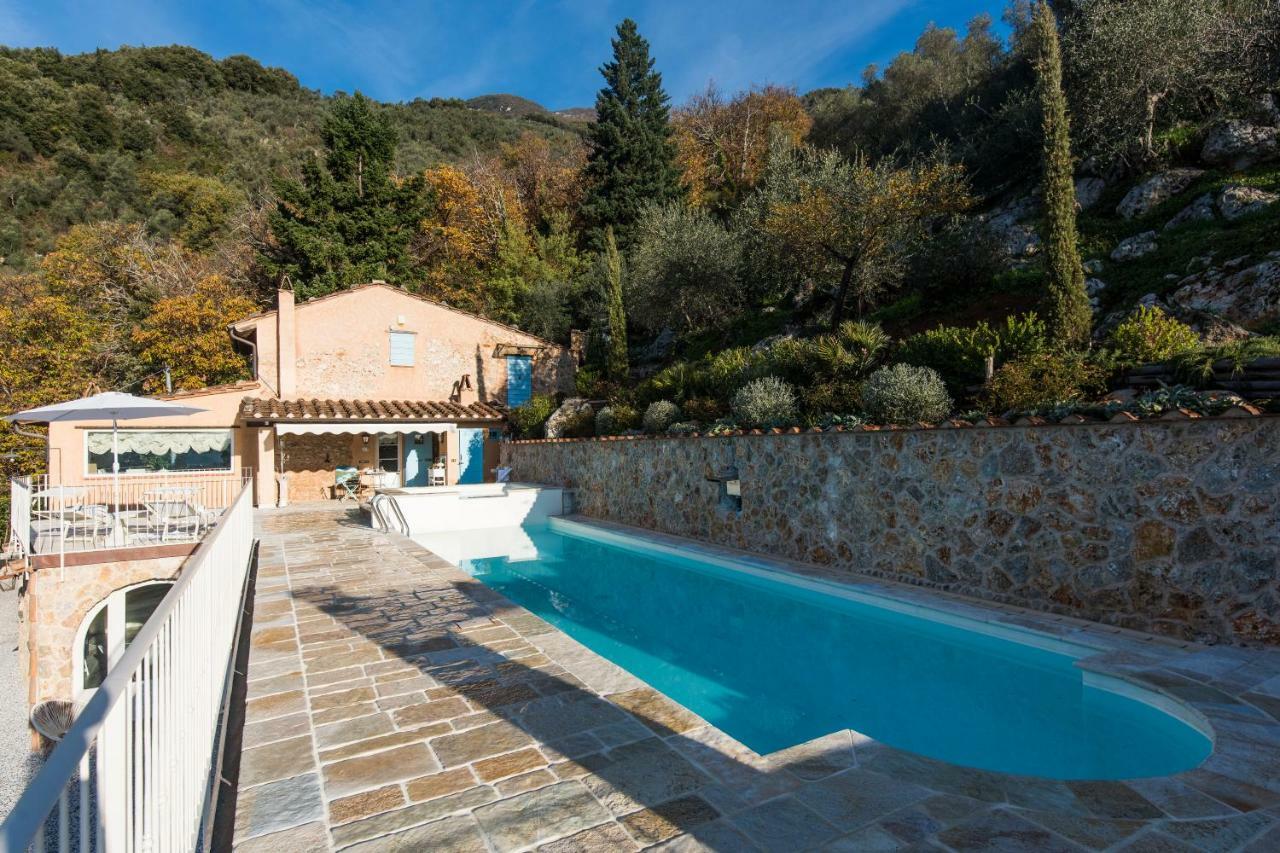 Charming Farmhouse In The Hills, Private Pool, Sea View, Dream Panorama Camaiore Exteriör bild