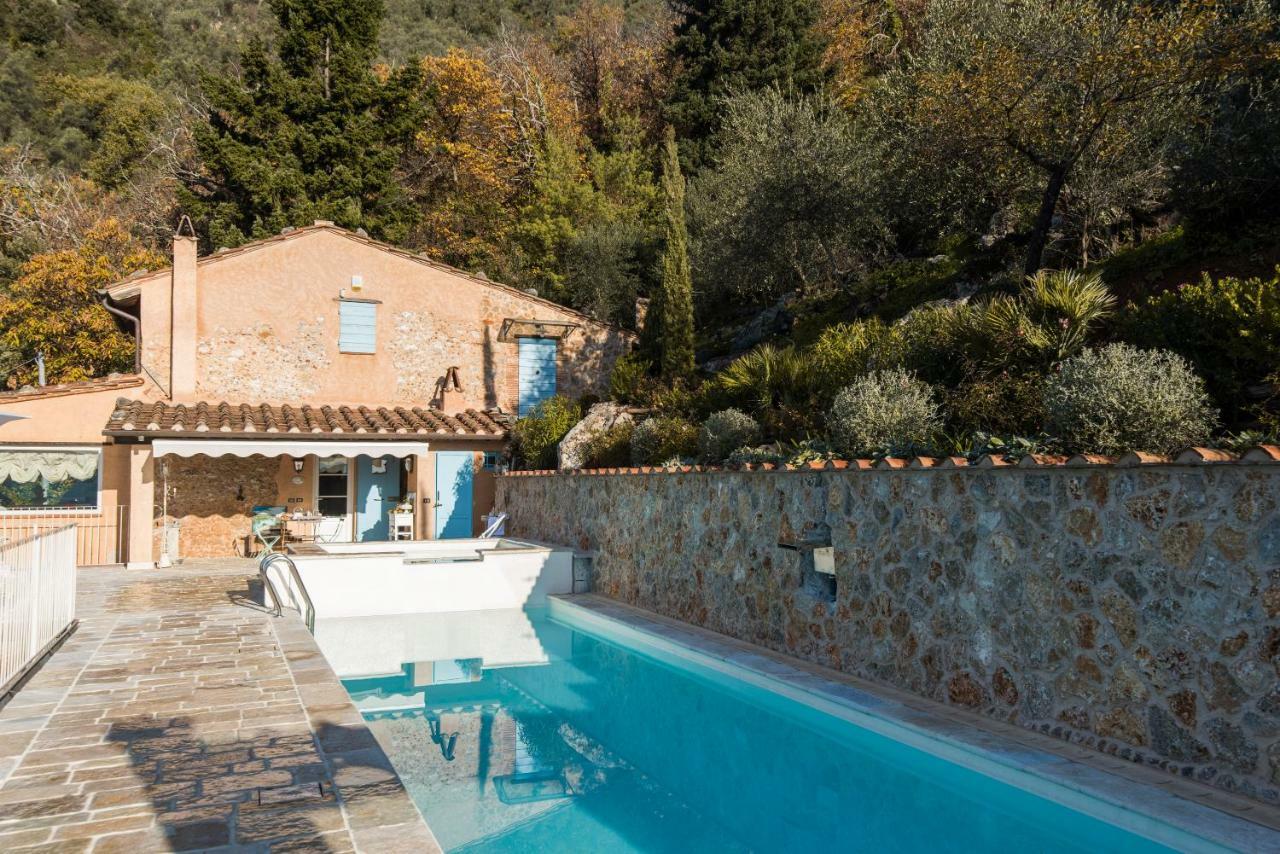 Charming Farmhouse In The Hills, Private Pool, Sea View, Dream Panorama Camaiore Exteriör bild